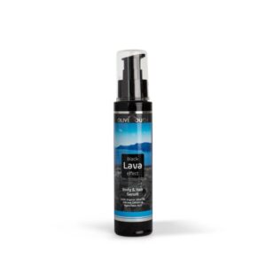 Black Lava Hidratáló Test- és Hajszérum, 100 ml